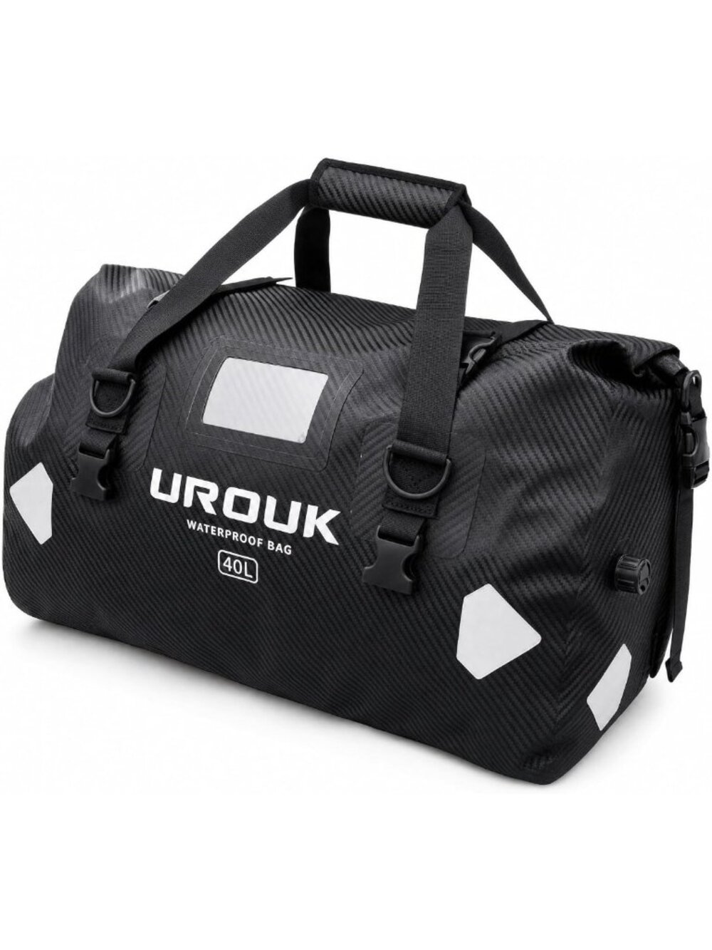 Large Waterproof Duffel Bag 40L/65L/90L - Heavy Duty Roll-Top Backpack for